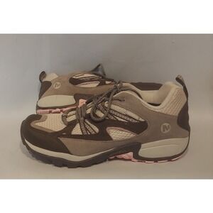 Merrell Womens Canteen Pale Lilac Waterproof Hiking Shoes Sneakers Size 9